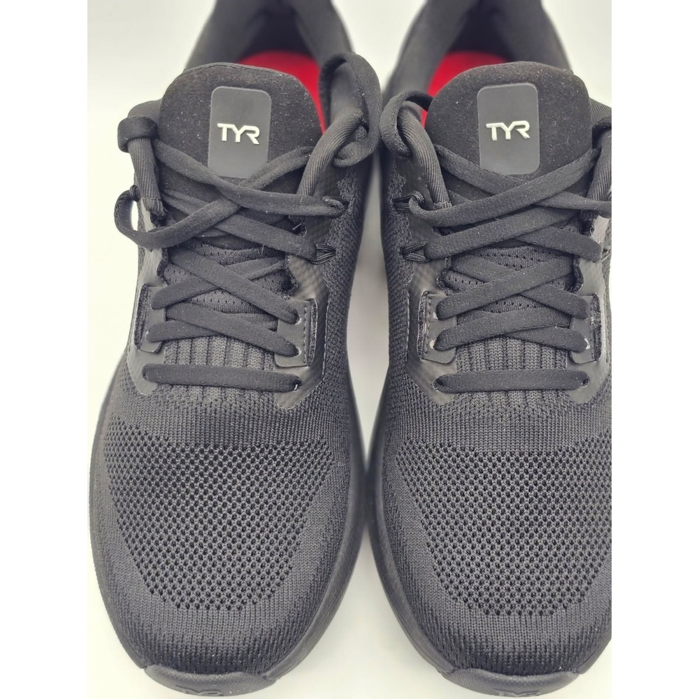 TYR Techknit RNR-1 Unisex Running Black Trainers Size Men 8.5/Woman 10 - Picture 10 of 11